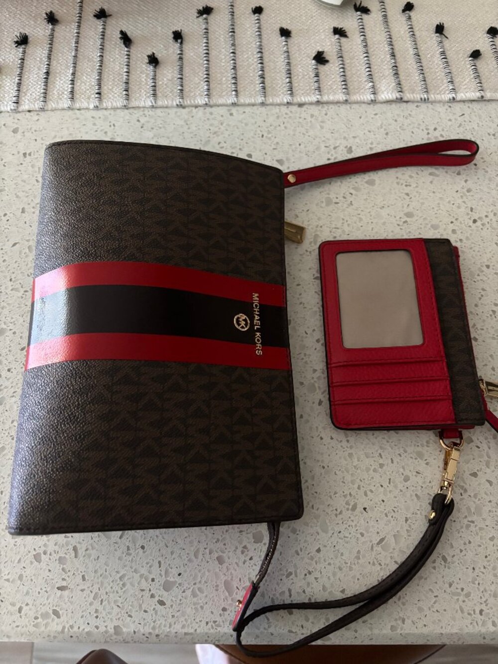 Michael Kors Clutch and Card Wallet